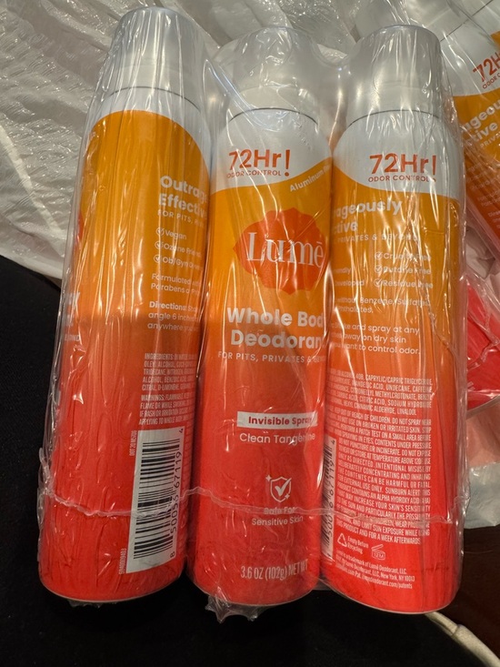 Lume Other - Lume Whole Body Deodorant Spray — Orange